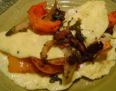 Quick Capanata Omelet