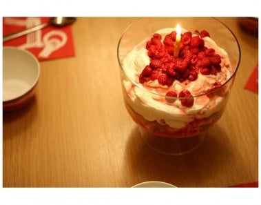 Raspberry-Lemon Trifle