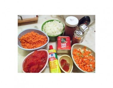 Red Lentil Soup With Harissa Paste And Smoked Hot Paprika