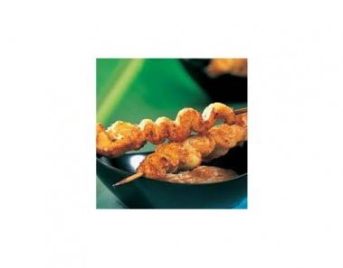 Satay Gai, Nuah, Muu – Chicken Satay With Peanut Sauce