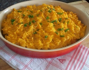 Shepherds Pie With Sweetpotato