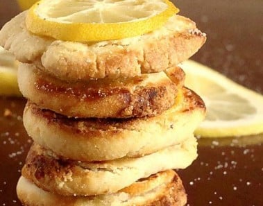 Shortbread Lemon Cookies