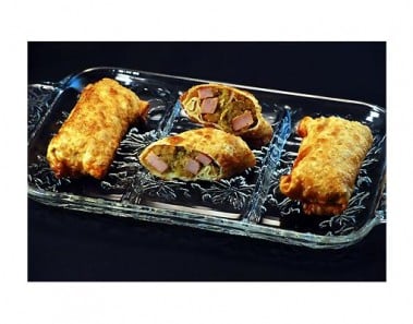 Turkey & Stuffing Egg Rolls