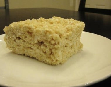 Vegan Crispy Rice Cereal Treats