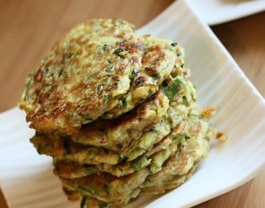 Zucchini Buckwheat Pancakes