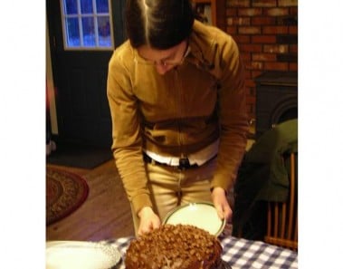 Happy Birthday Peanut Butter Cake