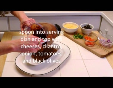 Appetizer Recipes: The Best Spicy Bean Dip
