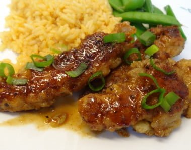 Asian Lemon Chicken Tenders- with yoyomax12