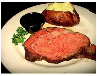 Rare Roast Ribs Of Beef