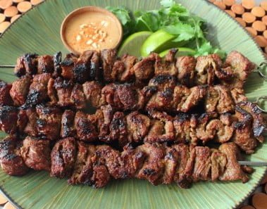 Beef Satay Recipe – Thai-Style Grilled Beef Skewers