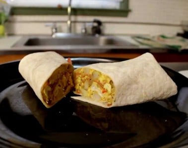 Breakfast Burrito – Cooking with The Vegan Zombie