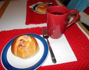 BREAKFAST IN A BREAD BOWL