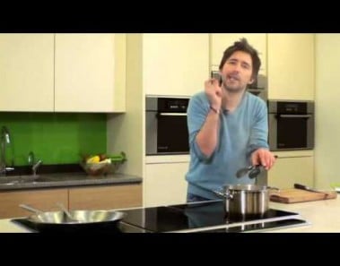 Breville Creative Kitchen – Vegetarian dinner party – Main – Linguine with rocket pesto