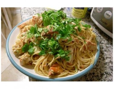 Pasta With Crab Sauce