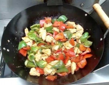 Chicken and Bell Peppers Stir Fry Recipe
