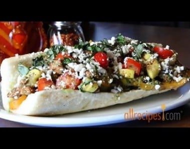 Chicken Recipe – How to Make a Chicken Pesto Sandwich