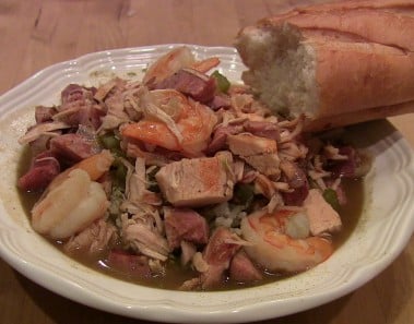 Chicken & Sausage Gumbo Homemade