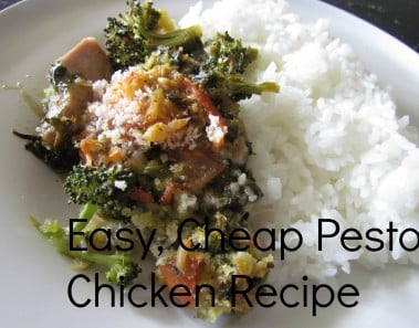 EASY CHEAP PESTO CHICKEN RECIPE