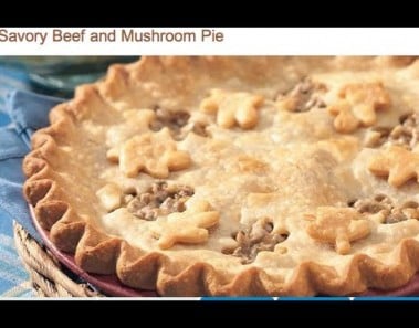 Easy, Creamy, Savory Beef/Veggie Pie