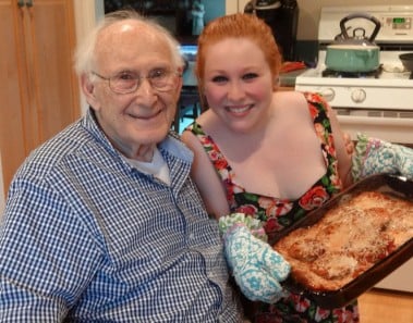 Eggplant Parmesan Recipe (with my grandfather) – Episode 14 – Reveena’s Kitchen