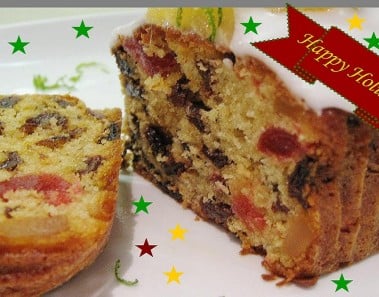 Fruit Cake recipe video – Eggless – Merry Christmas & Happy New year
