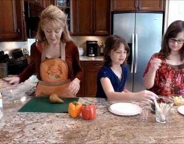 How to make a Thanksgiving Fruit and Cheese Turkey appetizer with Ms Gayla