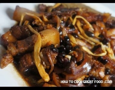 Pork Humba Recipe – Filipino cooking – Tagalog & English