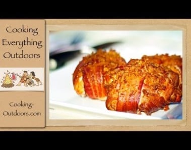 Smoked Bacon Wrapped Chicken Cordon Bleu | Super Bowl Recipe | Cooking Outdoors | Gary House