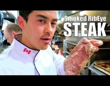 Smoked Ribeye Steak at the Chop SteakHouse- BenjiManTV