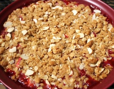 Strawberry Almond Crisp Recipe