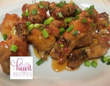 Sweet and Sour Chicken Wings | I Heart Recipes