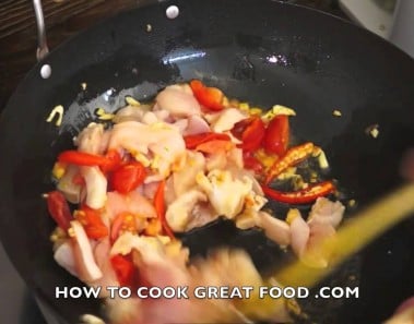 Sweet Chicken Chili Onion Recipe – Asian cooking
