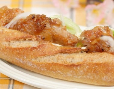 Teriyaki Chicken Sandwich Recipe 照り焼きチキンサンド 作り方 レシピ