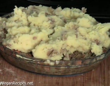Vegetarian Shepherd’s Pie Recipe Part 2 – Healthy Vegetarian Recipes On Video