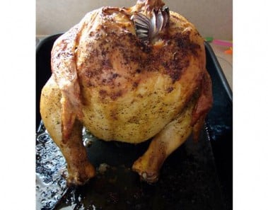 Apple Flavored Chicken With Glaze