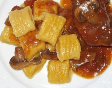 Beef Stew With Pumpkin Gnocchi