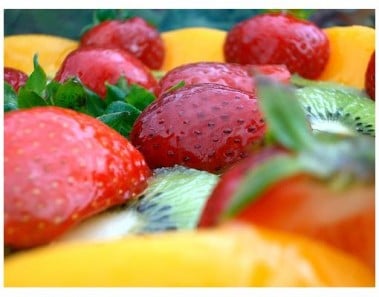 Christmas Fruit Dessert