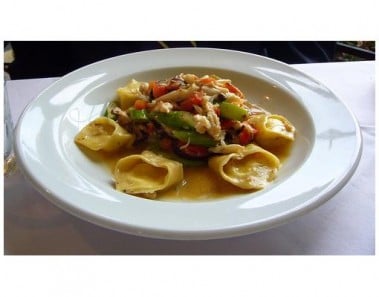 Crab In Tomato Sauce With Pasta