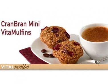 Cran Bran Mini Muffins