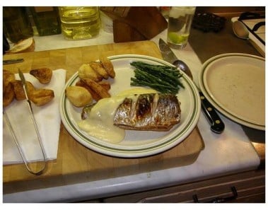 Mackerel With Mustard Sauce