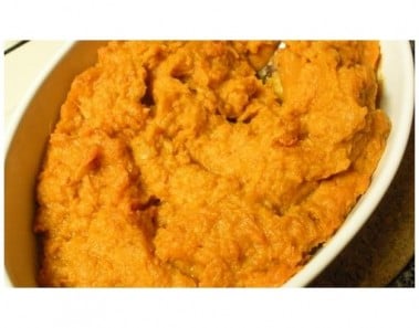 Mashed Sweet Potatoes