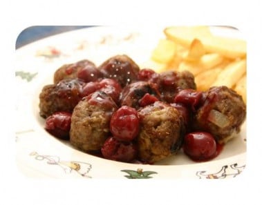 Meatballs With Cherry Sauce