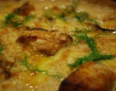 Miso Eggplant Gratin