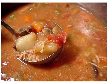Mushroom, Bean and Barley Soup