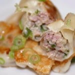 Pan Fried Pork and Chive Potstickers - recipe at recipeflow.com