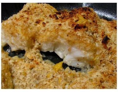 Panko-Crusted Cod