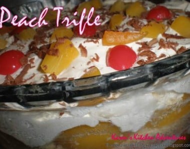 Peach Trifle