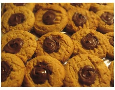Peanut Butter and Chocolate Cookies