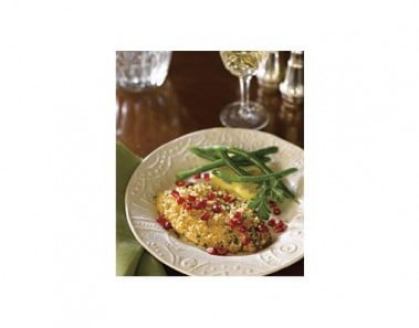 Pomegranate and Lemon-Herb Tilapia