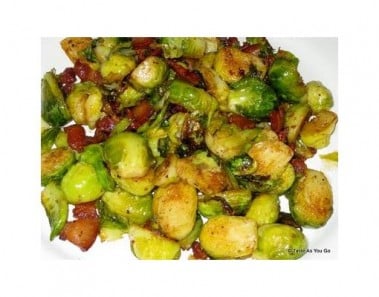 Roasted Brussels Sprouts With Bacon